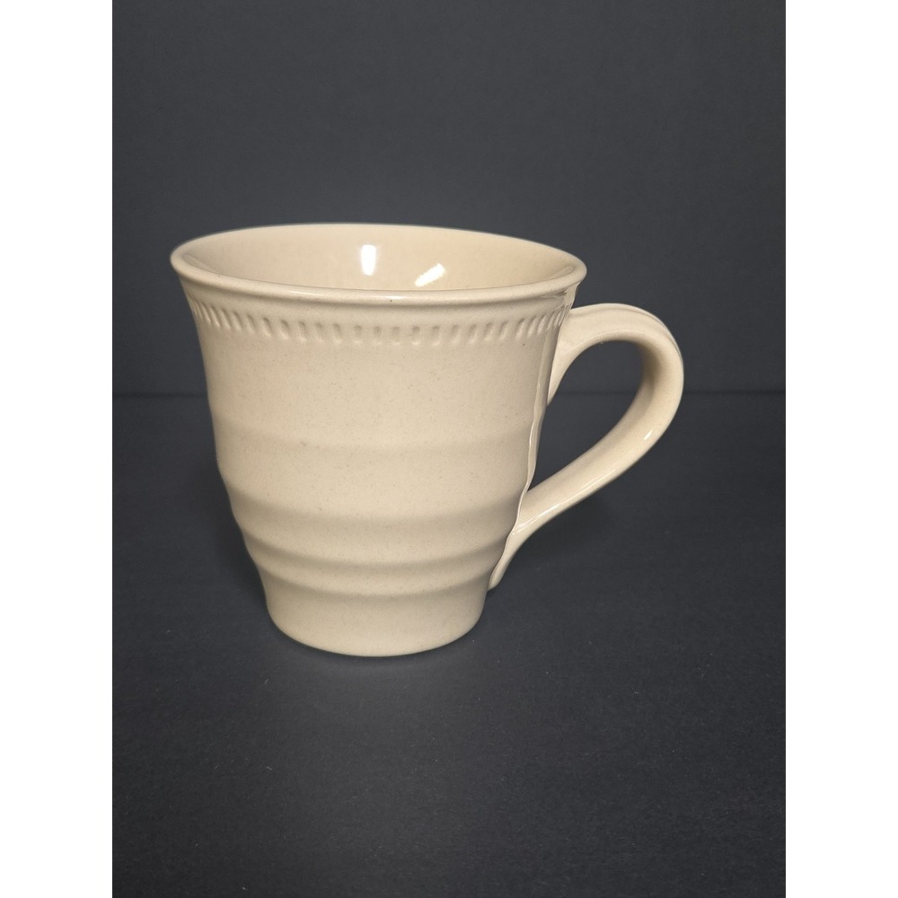 Dansk Craft‎ Colors Oatmeal Coffee Mug 4" Banded Ceramic Cup Malaysia